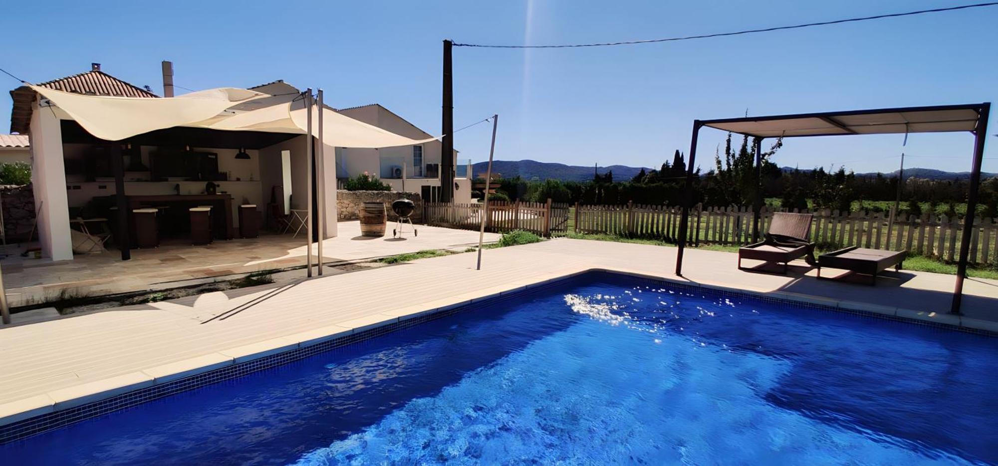 Chambre Cosy Avec Terrasse Sur La Colline Boisee, Parking Prive, Jardin, Calme, Climatisation, 10 Mn Pont Du Gard Num7 Rochefort-du-Gard Luaran gambar